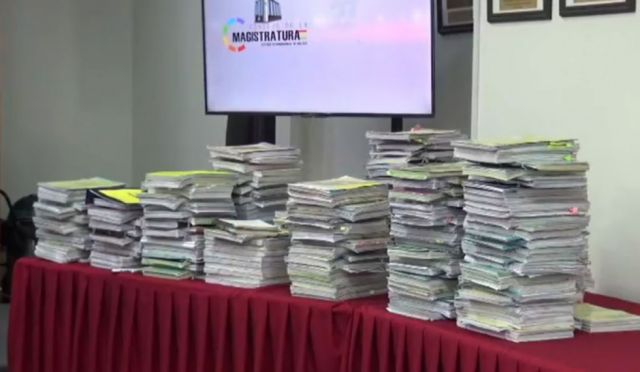 Devuelven expedientes que estaban ‘extraviados’ del Consejo de la Magistratura