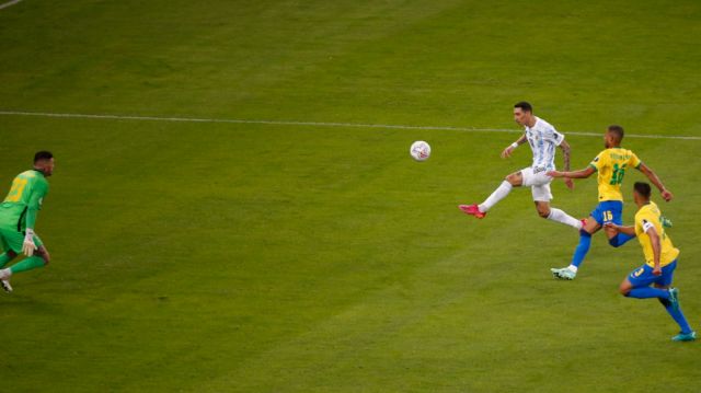 Di María describió con lujo de detalles su gol frente a Brasil