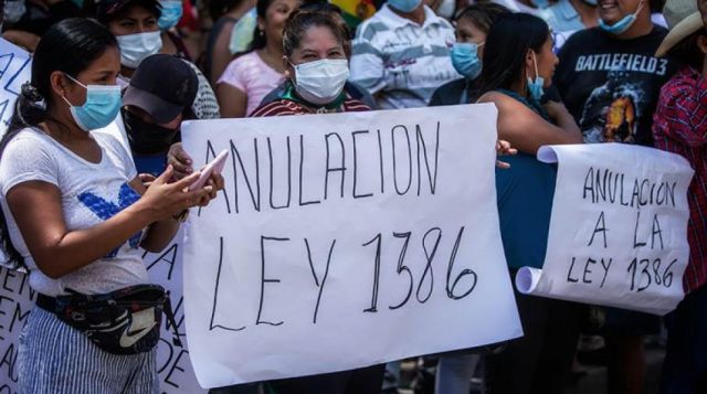 Cívicos apoyarán paro indefinido de gremiales en contra de la Ley 1386