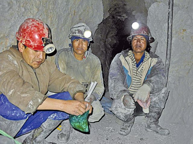 Producción minera alcanzó los $us 3.508 millones
