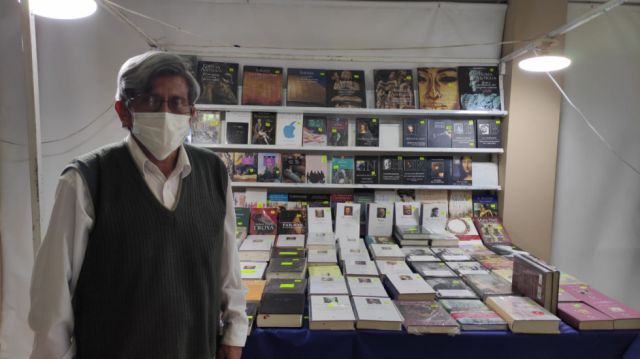 Edgar Condori Salinas, miembro de librería “Orejas”.