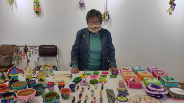 Exposición de artesanías