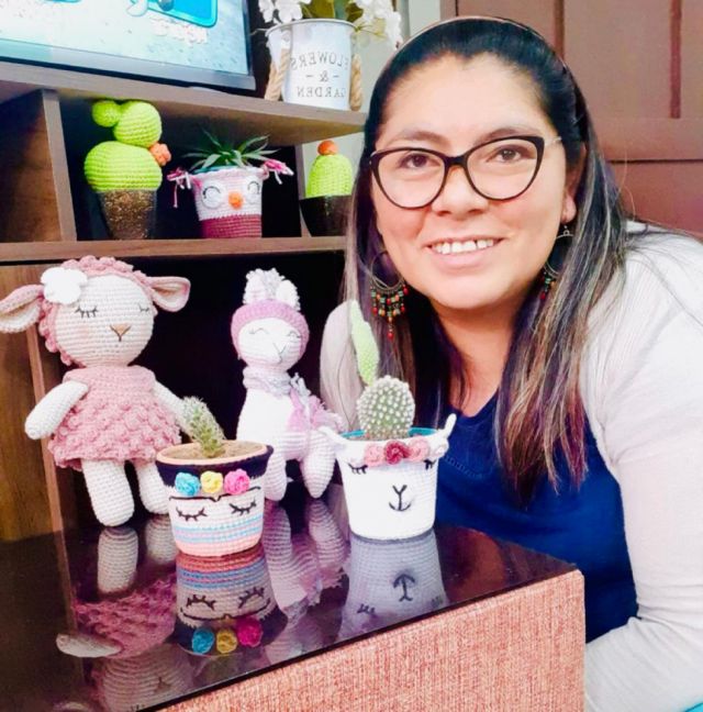 “La perseverancia y la paciencia se aplican en el croché y la vida”.