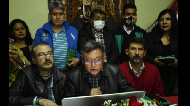MAS impulsa procesos contra cívicos
