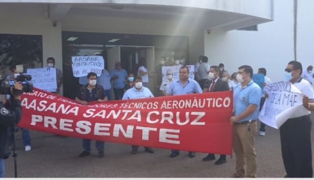 Dirigente: AASANA se degradó en manos del gobierno del MAS, la dirección ponía personal a dedo