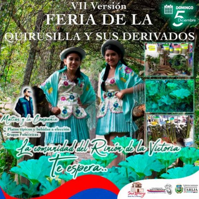 Promocionan la VII "Feria de la Quirusilla" en Tarija