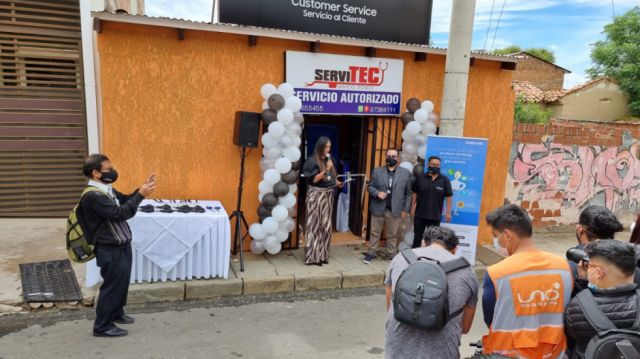 El centro técnico está ubicado en la calle Ballivián #916