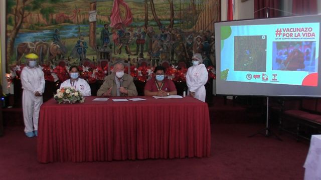 Covid: La Alcaldía habilitará 35 puntos para el “vacunazo” 