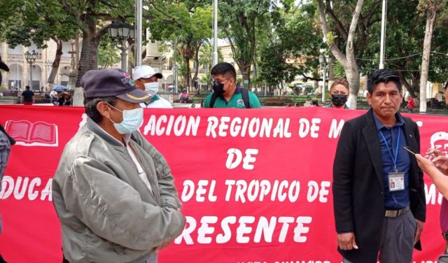 Magisterio del Trópico exige que Evo Morales se disculpe y tenga más respeto a los maestros