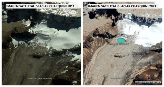Charquini, el glaciar  boliviano que se  derrite sin remedio