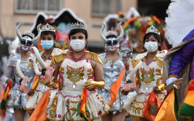 Bolivia está en modo Carnaval, ante el bajón de los casos Covid
