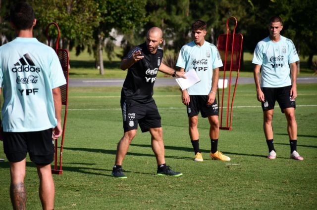Javier Mascherano habló como técnico de la Selección Sub 20