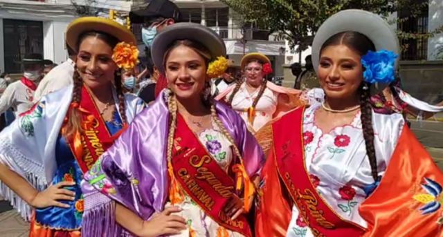 Soberanas del carnaval Chapaco 2022