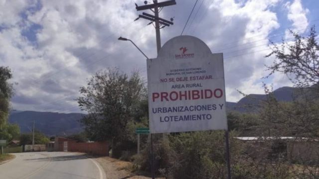 Preocupan los loteamientos en el área rural de Tarija 