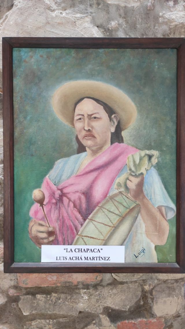 “La Chapaca”, Luis Martínez Achá.