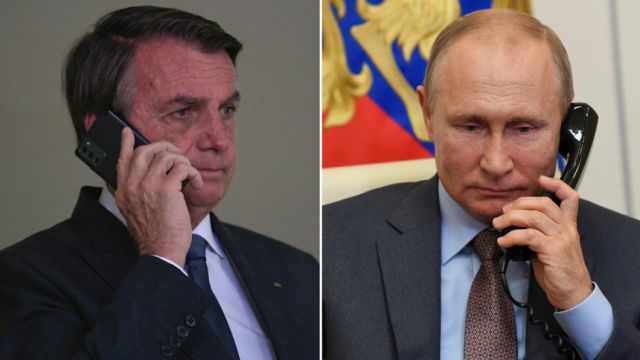 Bolsonaro dice que Brasil mantendrá una postura neutral sobre la situación en Ucrania