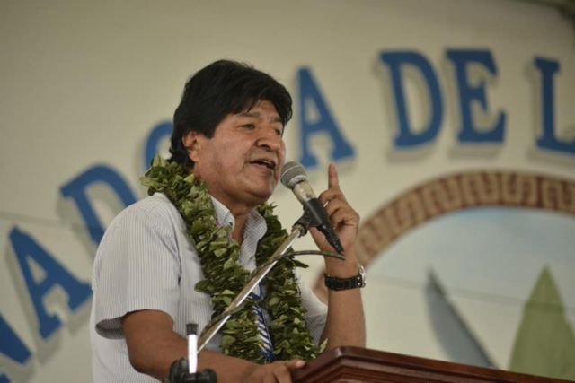 Evo Morales: “El MAS-IPSP es un fenómeno único en la historia política de los pueblos”