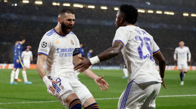 Con un Benzema imparable,  Real Madrid venció a Chelsea 