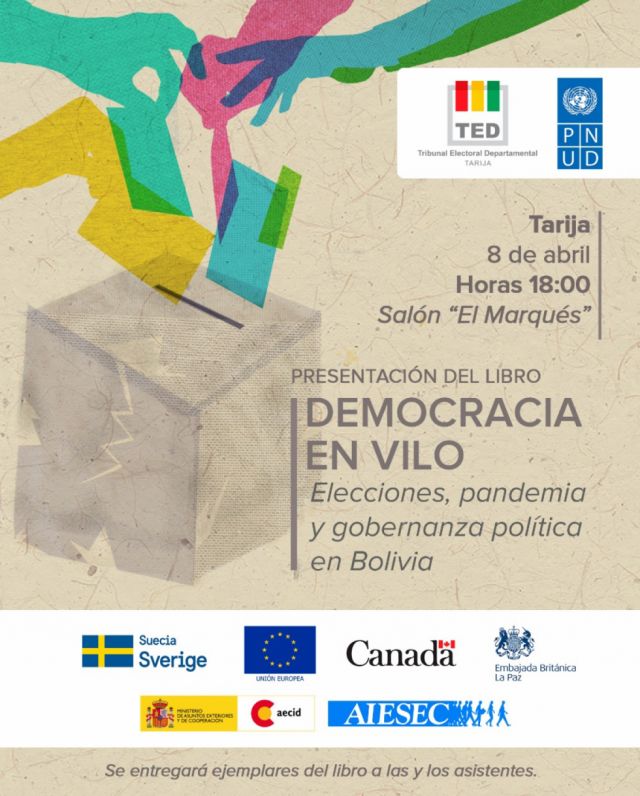 PNUD presenta “Democracias en vilo” en Tarija
