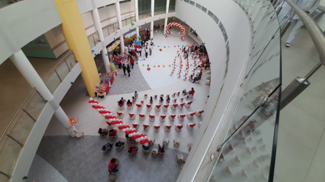 Acto de inauguración del hospital Materno Infantil