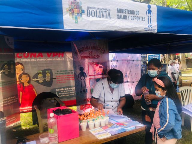 Salud desarrolla feria integral por el día del niño y el aniversario de Tarija