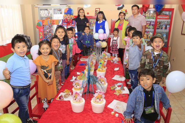 Niños del Kinder Óscar Alfaro, segunda sección