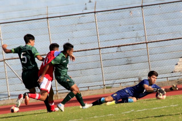 Una eficaz Bolivia Sub-17  derrota a Tarija Sub-16
