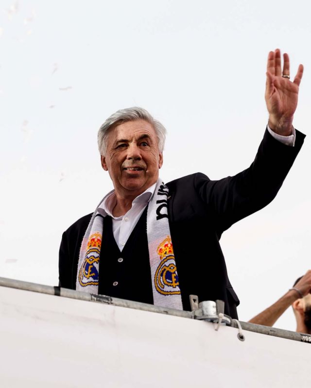 Ancelotti: "Es difícil, pero tras ganar LaLiga y con el Bernabéu, lo podemos hacer"