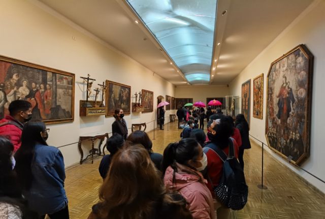 La sala barroca del Museo Franciscano