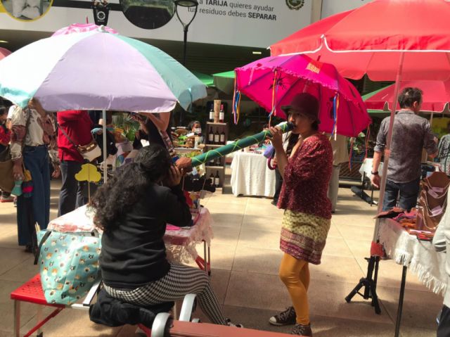 En el Mercado Central.