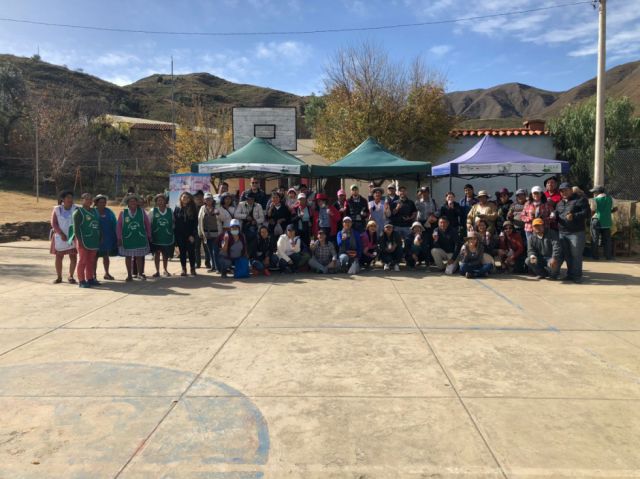 Grupo de 40 asistentes a la Ruta Agroecológica