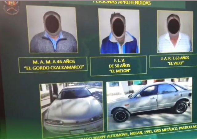 Falsos policías fueron pillados in fraganti cometiendo un robo en Tarija