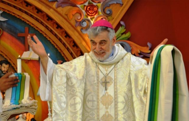 Agradecen a Sergio Gualberti y dan la bienvenida a monseñor René Leigue