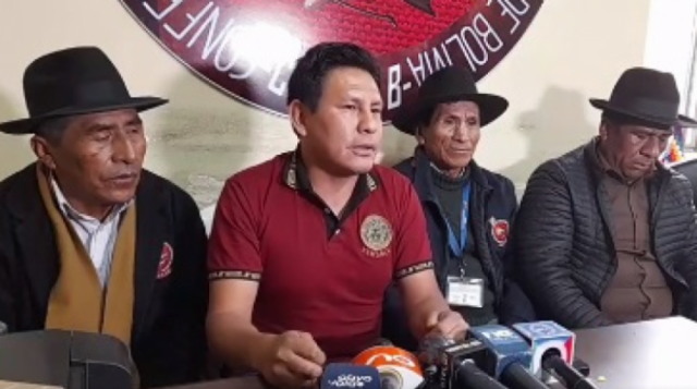 CSUTCB preocupada por "discrepancias" en el MAS