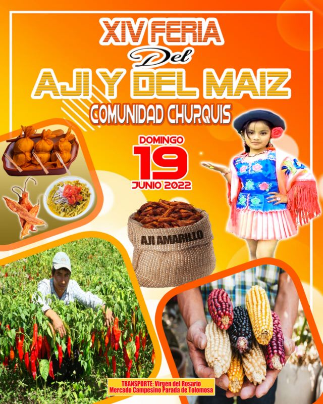Comunidad de Churquis invita a la XIV "Feria del ají y el maíz" en Tarija