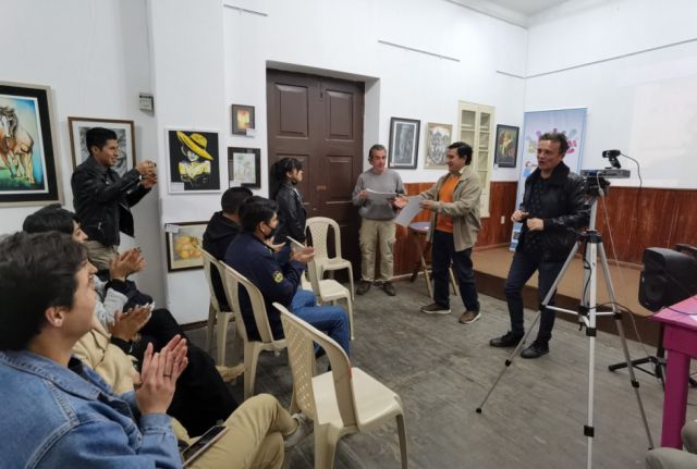 Entrega de certificados.