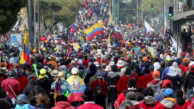 Ecuador cumplió 12 días de protesta social