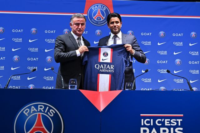 El PSG presentó a Christophe Galtier como nuevo entrenador
