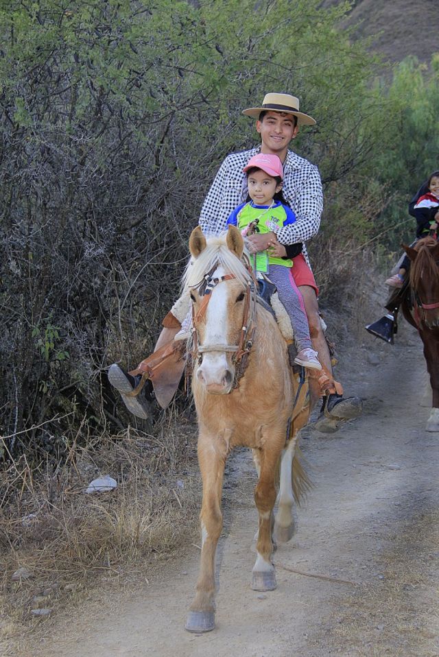 Paseo a caballo.