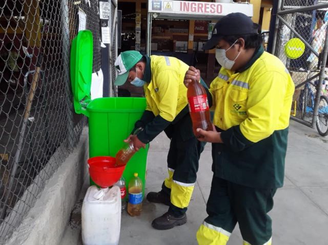 Alcaldía de Tarija recogerá aceite usado de cocina