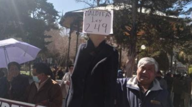 Gremiales anuncian movilizaciones escalonadas hasta la anulación del proyecto de ley 249