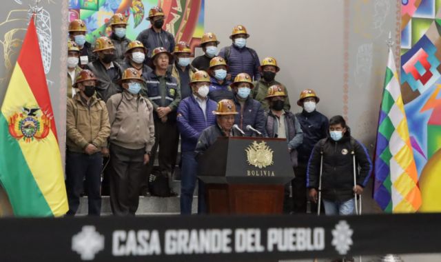 Fencomin expresa respaldo a la gestión de Arce