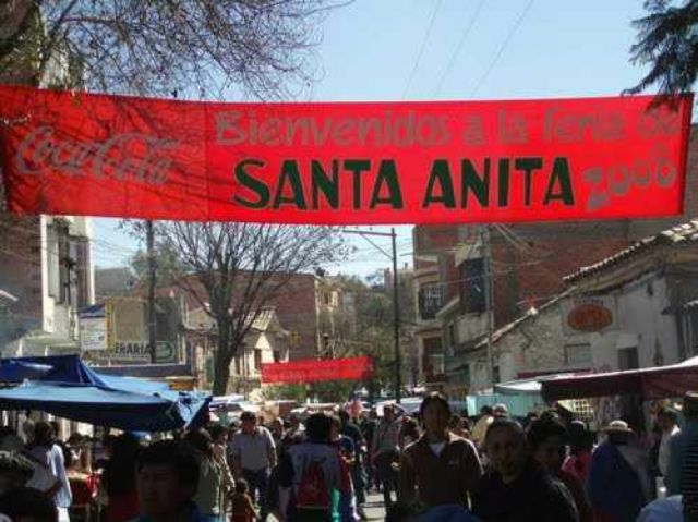 Alistan feria de Santa Anita de la calle Cochabamba y del barrio Constructor