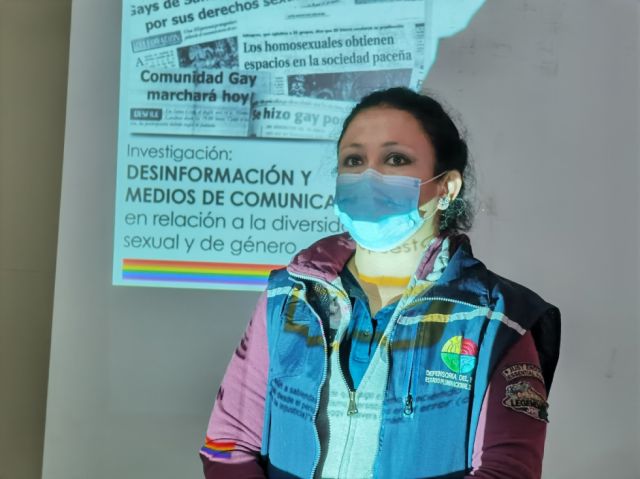 Carola Romero, portavoz de la Defensoría del Pueblo