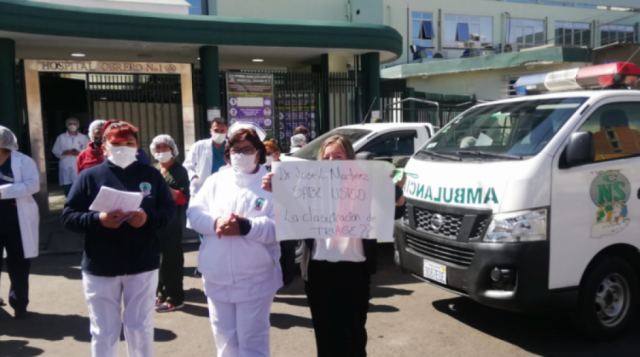 Médicos anuncian bloqueo de los "mil servicios"
