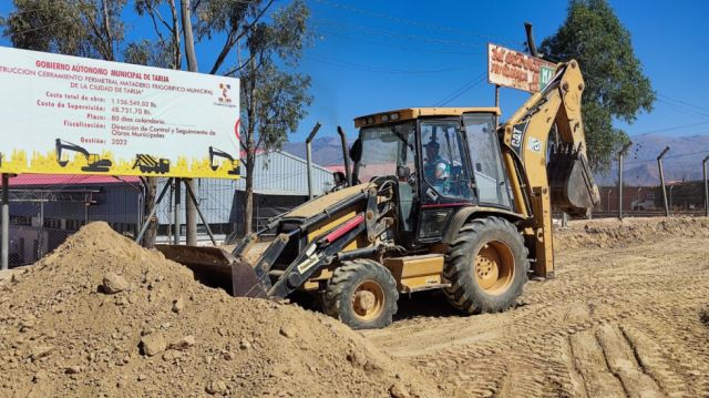 Avanzan las obras en el Matadero Municipal de Tarija