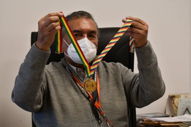 Bañados de oro de 24 kilates, medallas de legisladores costaron cerca de $us 10.000