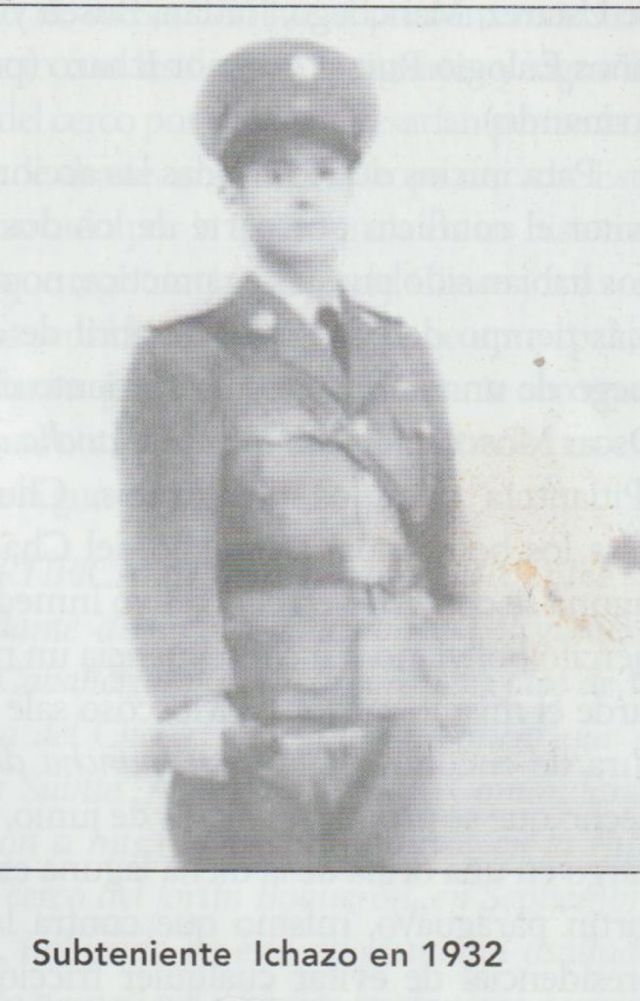 Subteniente Ichazo en 1932