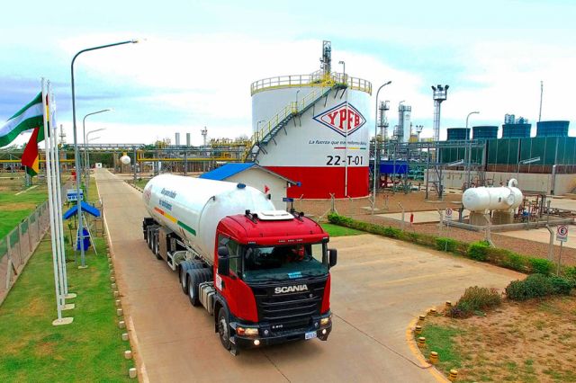 Petropar negocia con YPFB compra directa de 800 TM de GLP