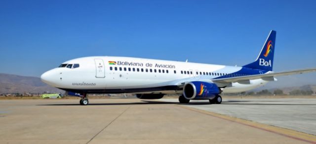 BoA anuncia arribo de cinco modernos aviones hasta fin de año